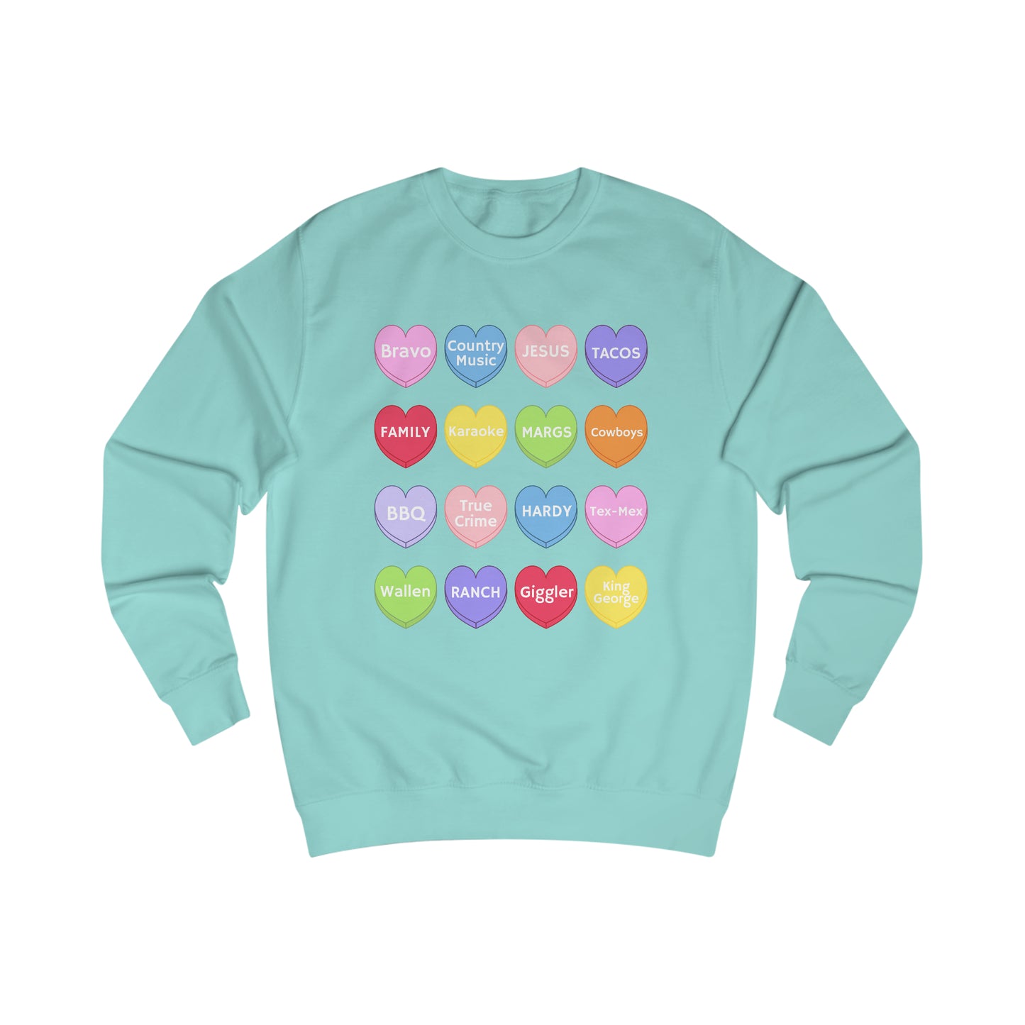 THE Conversation Hearts Sweater