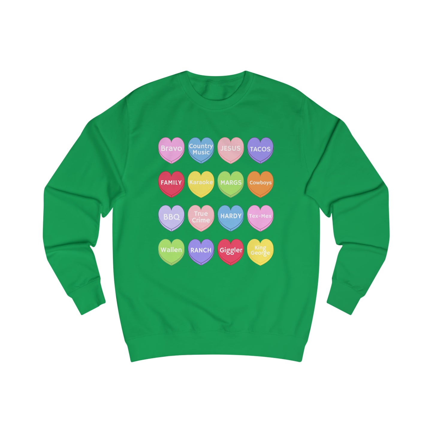 THE Conversation Hearts Sweater