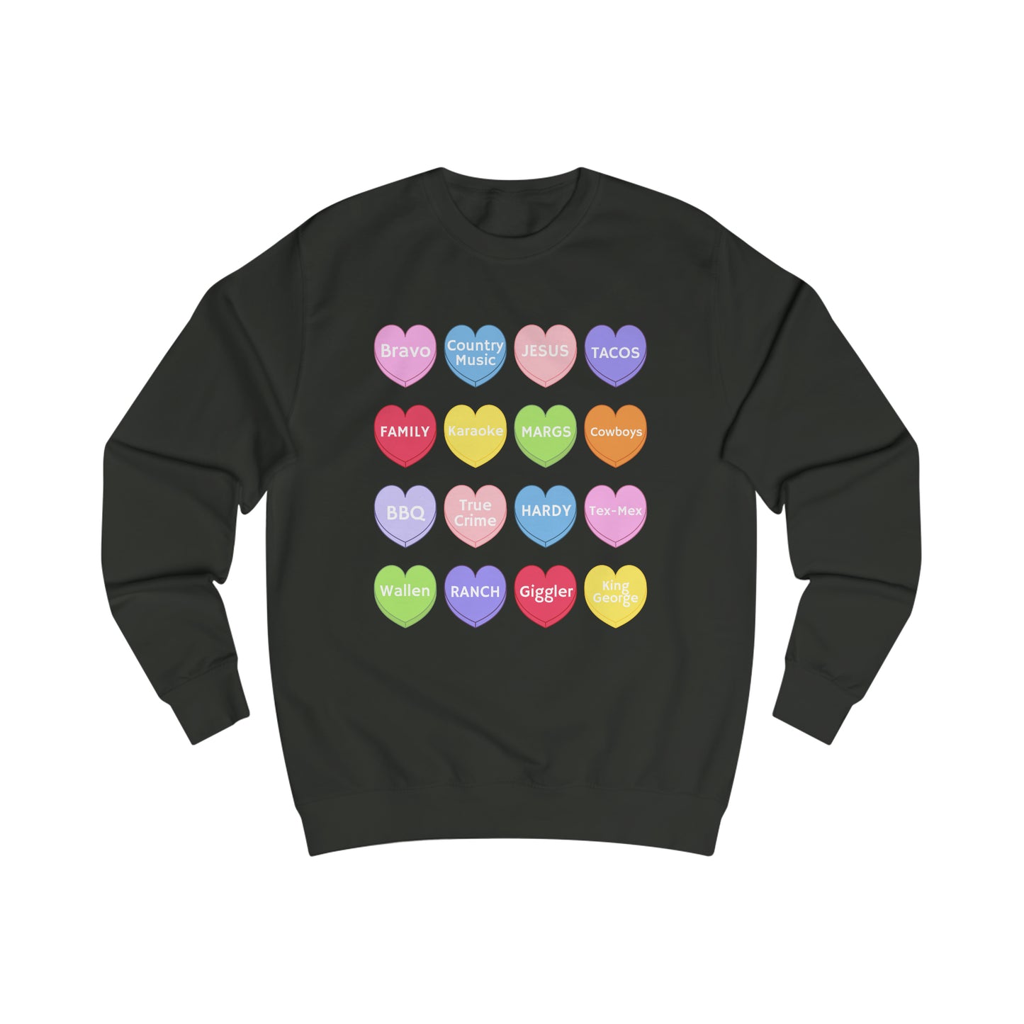 THE Conversation Hearts Sweater