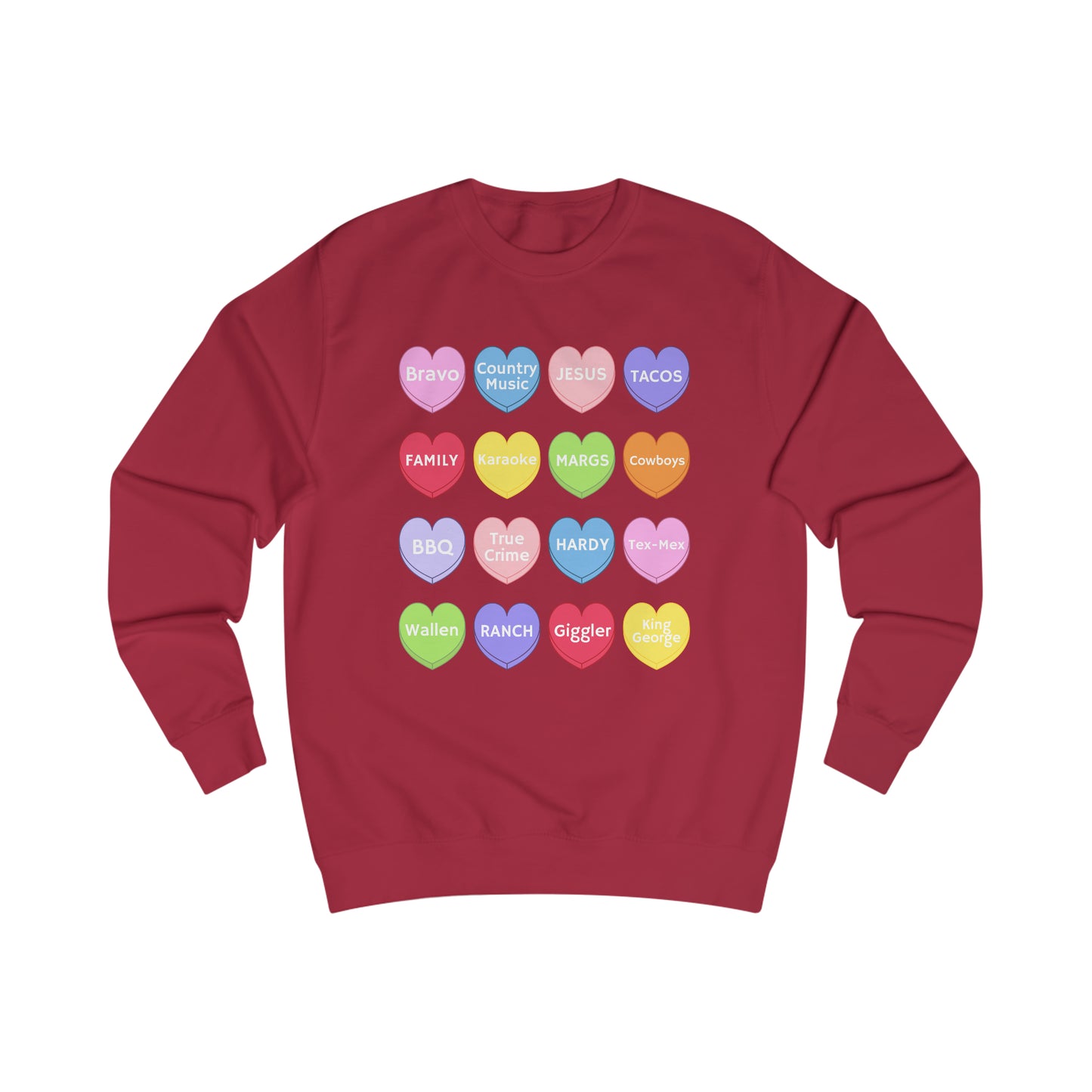 THE Conversation Hearts Sweater