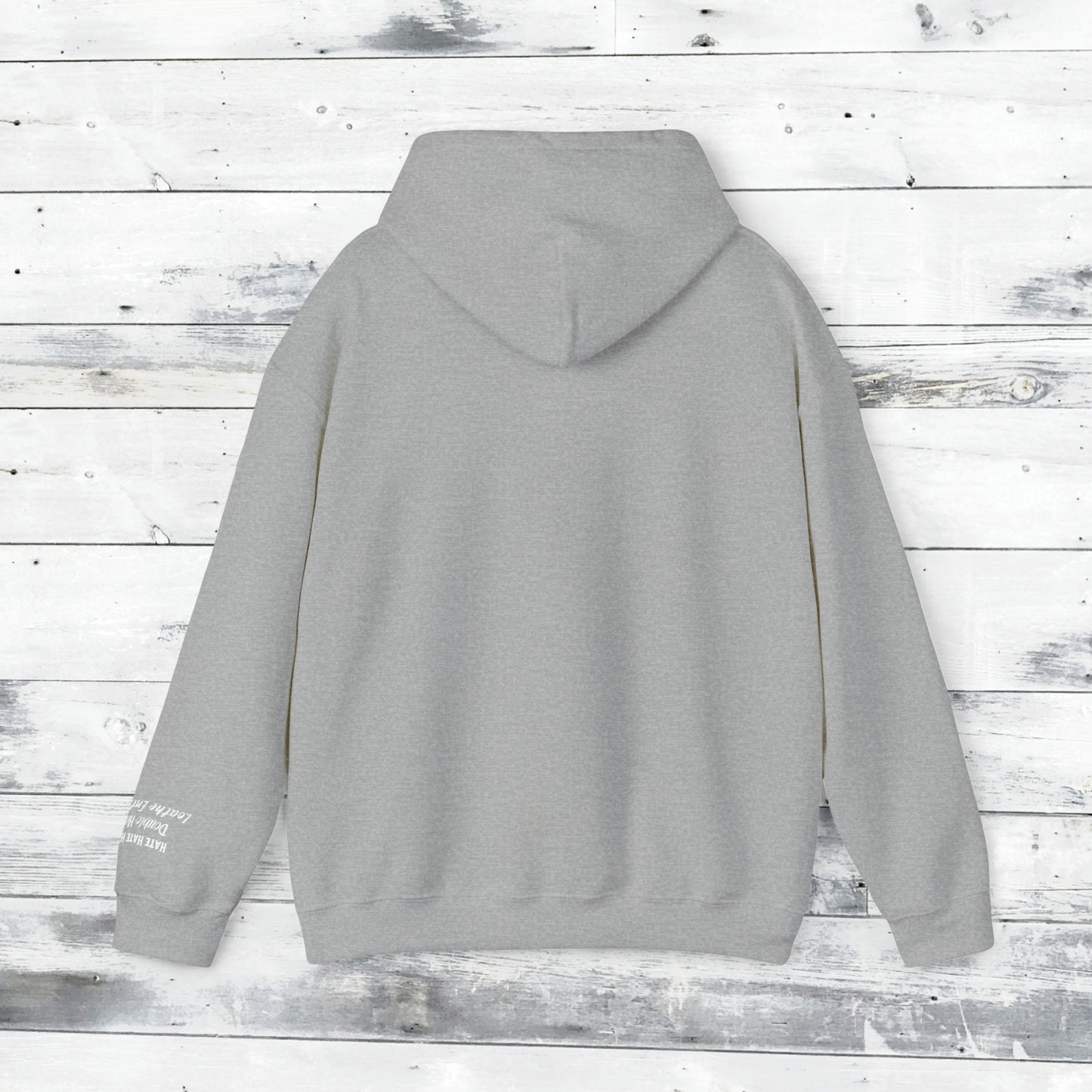 GRINCH HOODIE - LOATHE ENTIRELY QUOTE LEFT CUFF