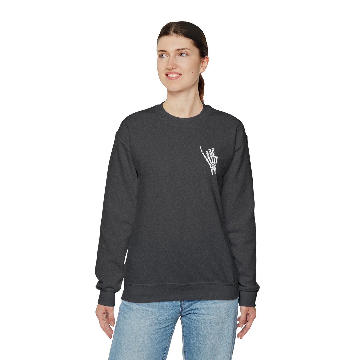 Skeleton Stingers Up - Jackets Back Sweater