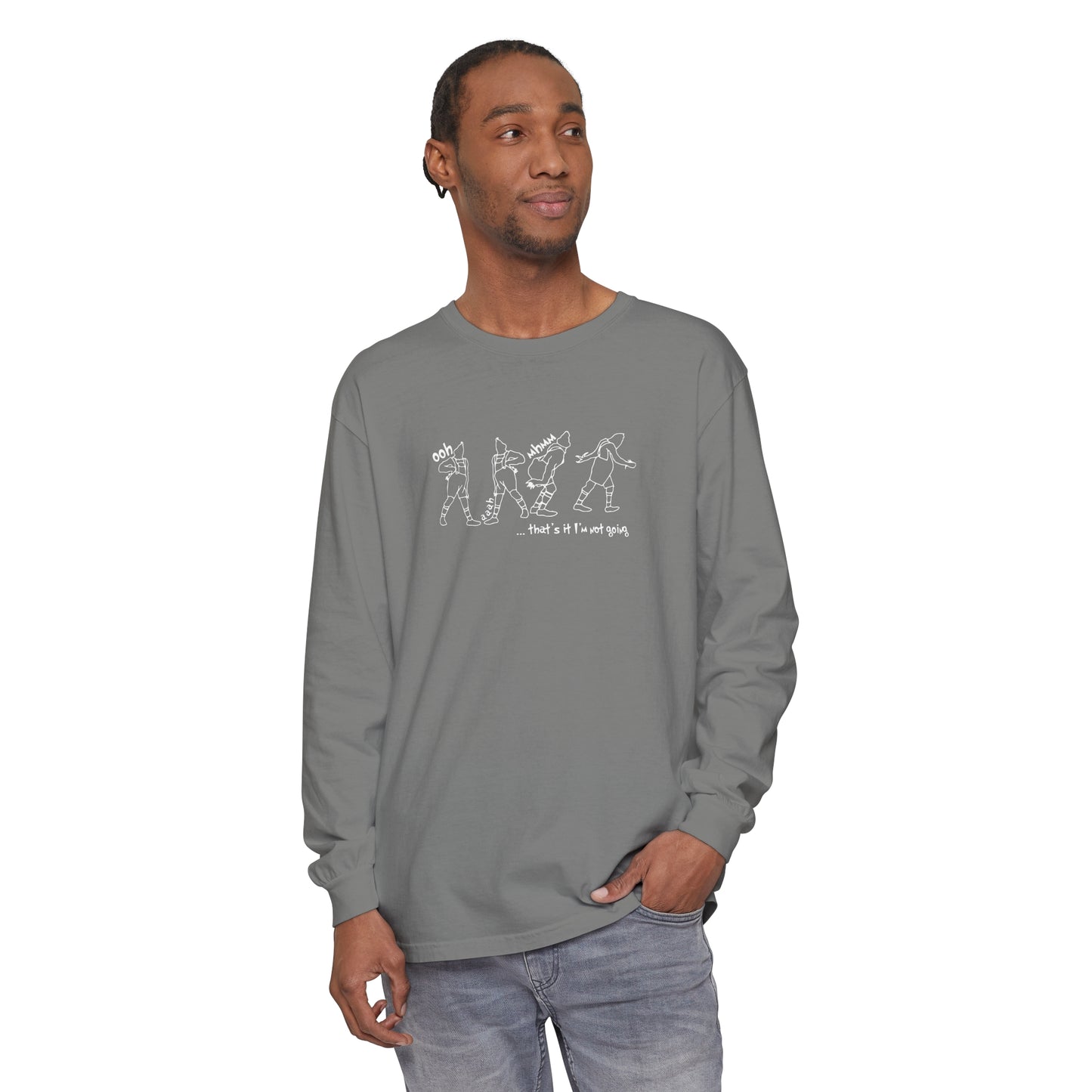 Grinch Comfort Colors Long Sleeve Shirt
