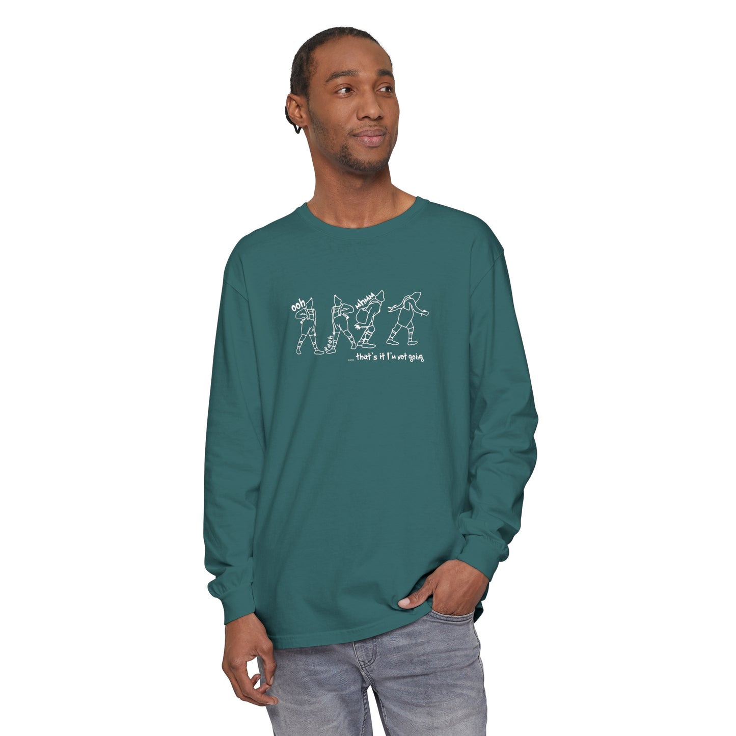 Grinch Comfort Colors Long Sleeve Shirt