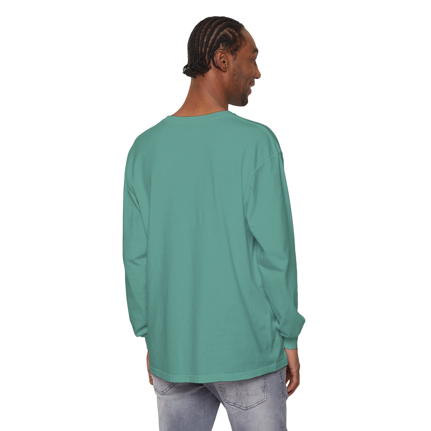 Rockin' Around the Christmas Tree Comfort Colors Long Sleeve T-Shirt