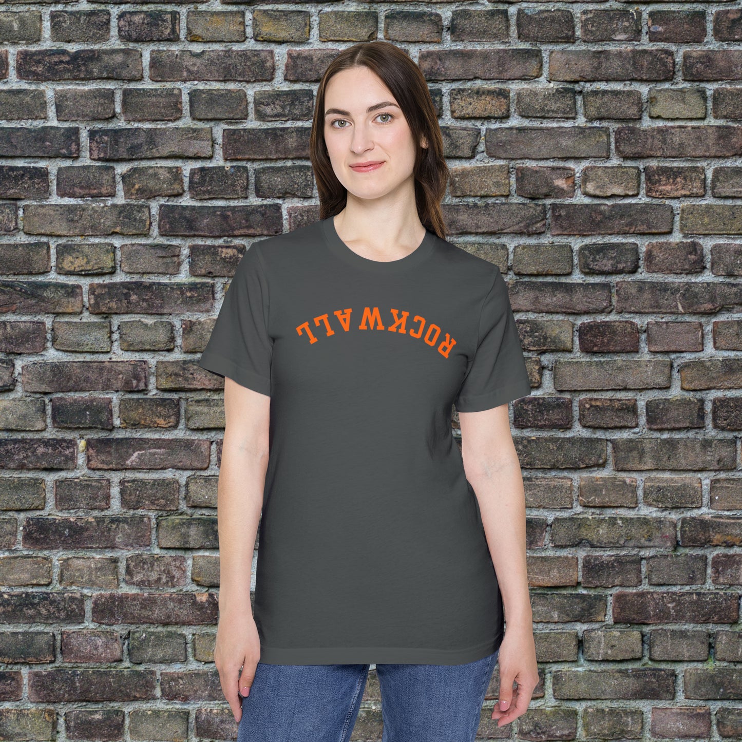 Upside Down Rockwall T Shirt