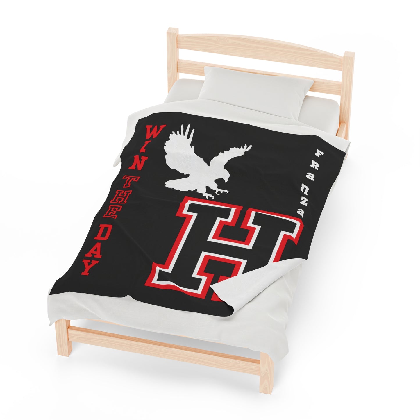 Custom Heath Hawks Blanket
