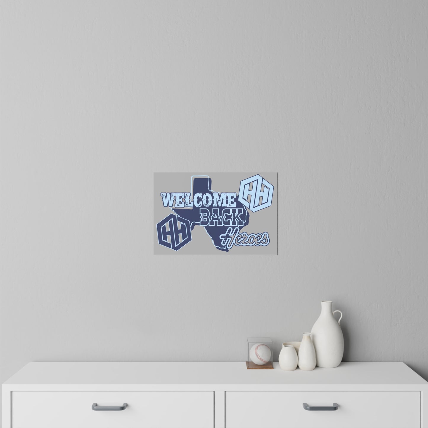 Welcome Back Heroes Wall Decals Hamm 18x12