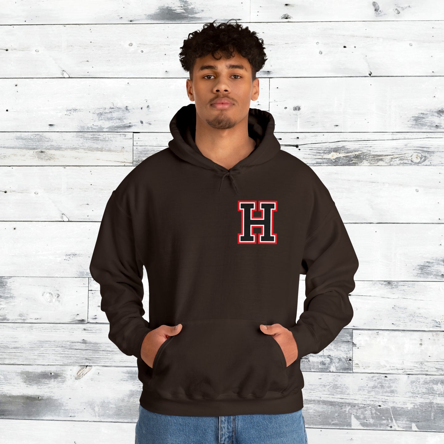 Heath Hawks - Southside Strong back Hoodie