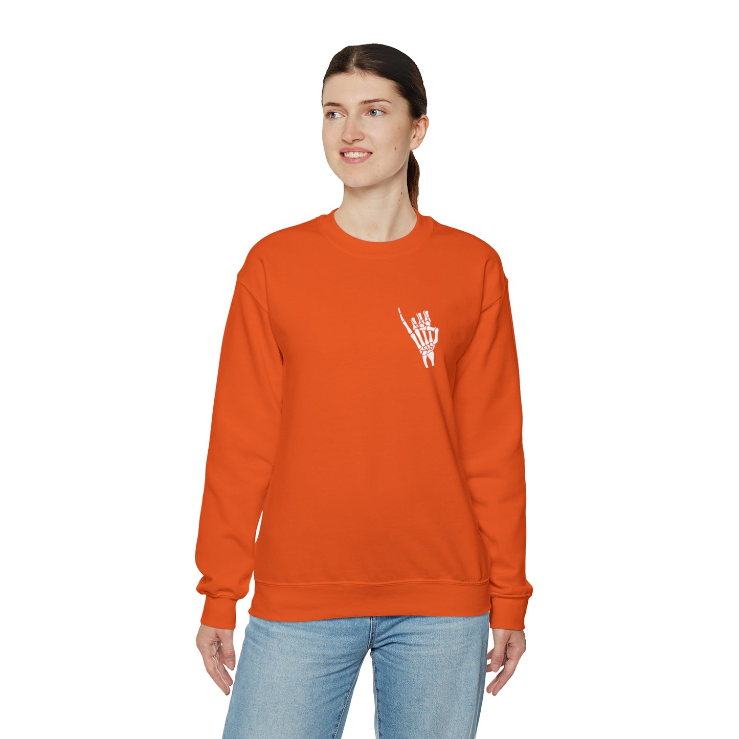 Skelly Stingers Up and Rockwall Back Sweater