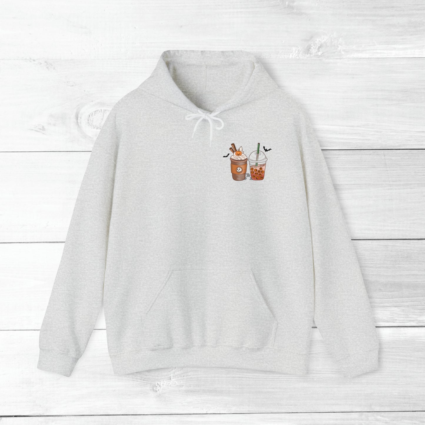 Halloween Coffee Hoodie - Hocus Pocus I need Coffee to Focus Back