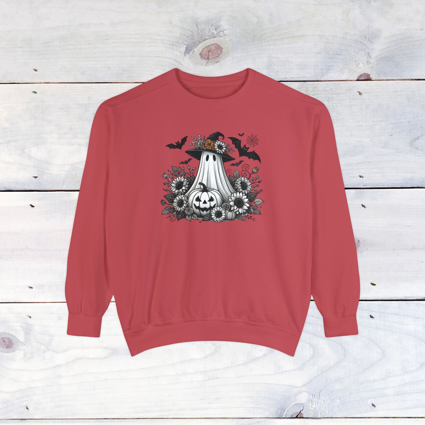 Groovy Ghost Comfort Colors Sweater