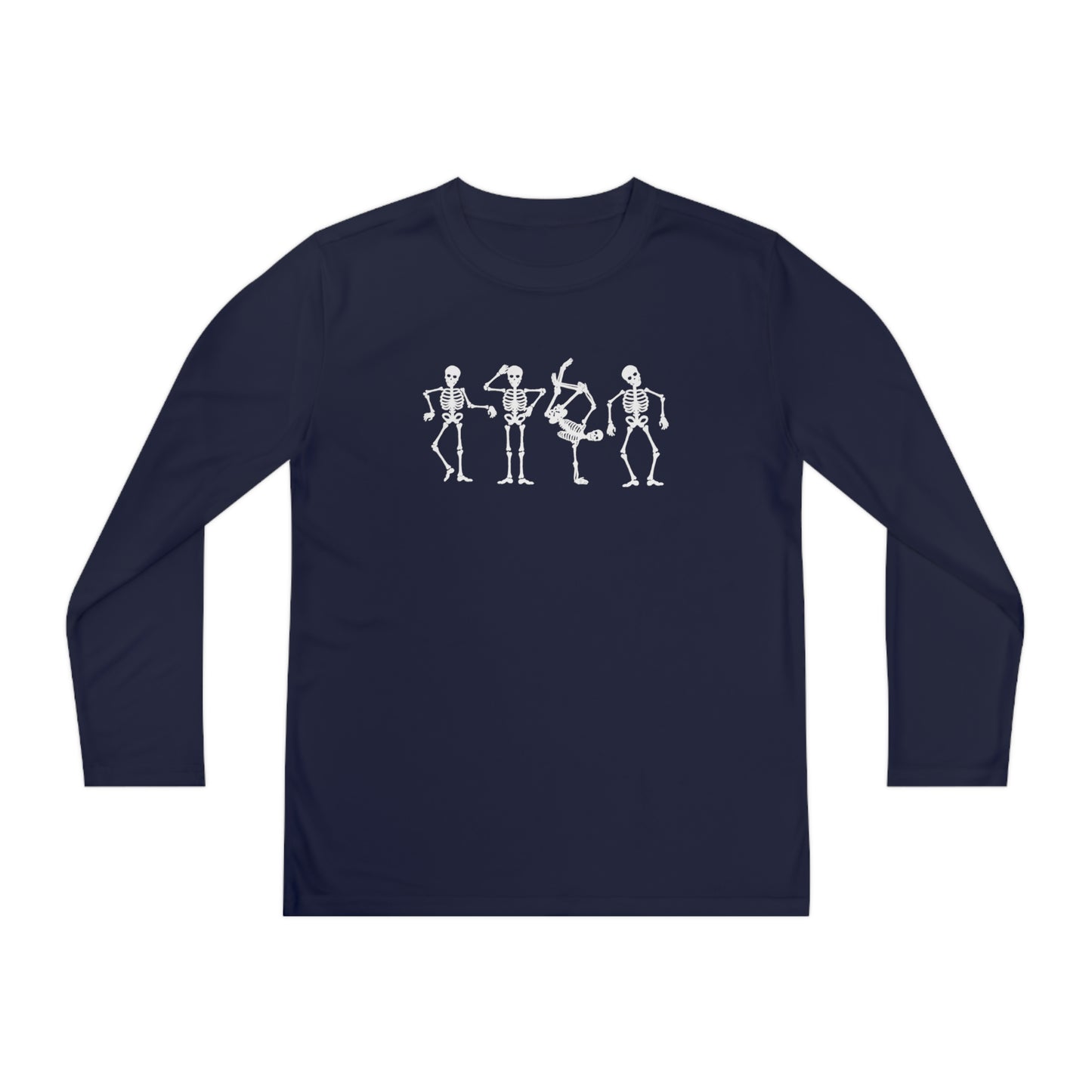 Youth Dancing Skelly Long Sleeve T-Shirt