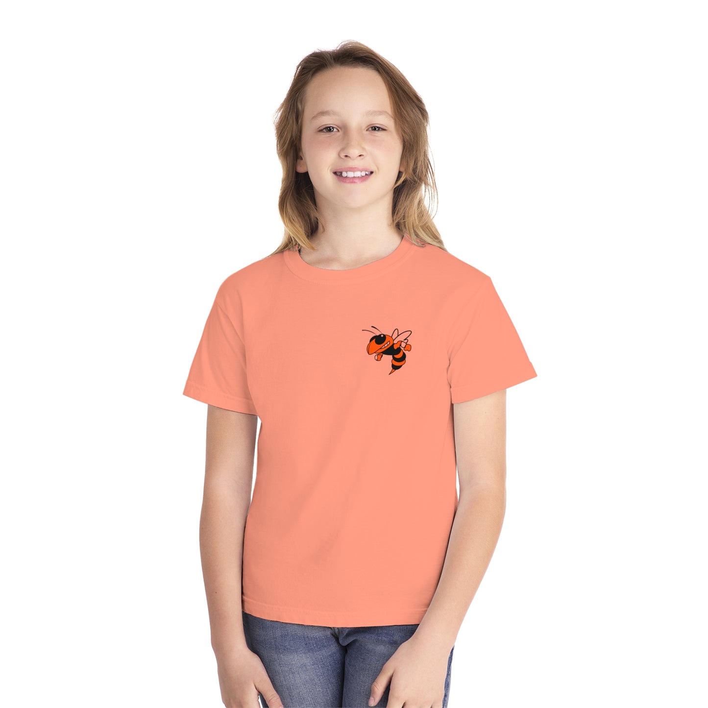 Yellowjackets Rockwall Comfort Colors Youth Shirt
