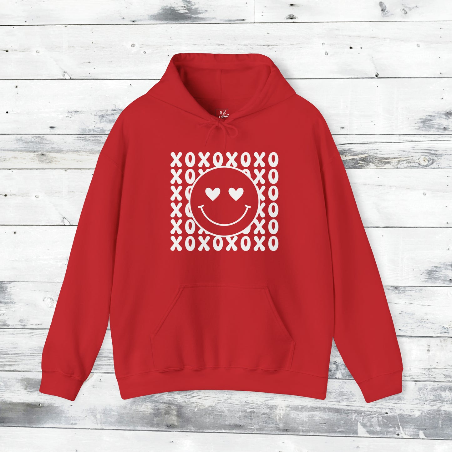 Valentines Check Hoodie