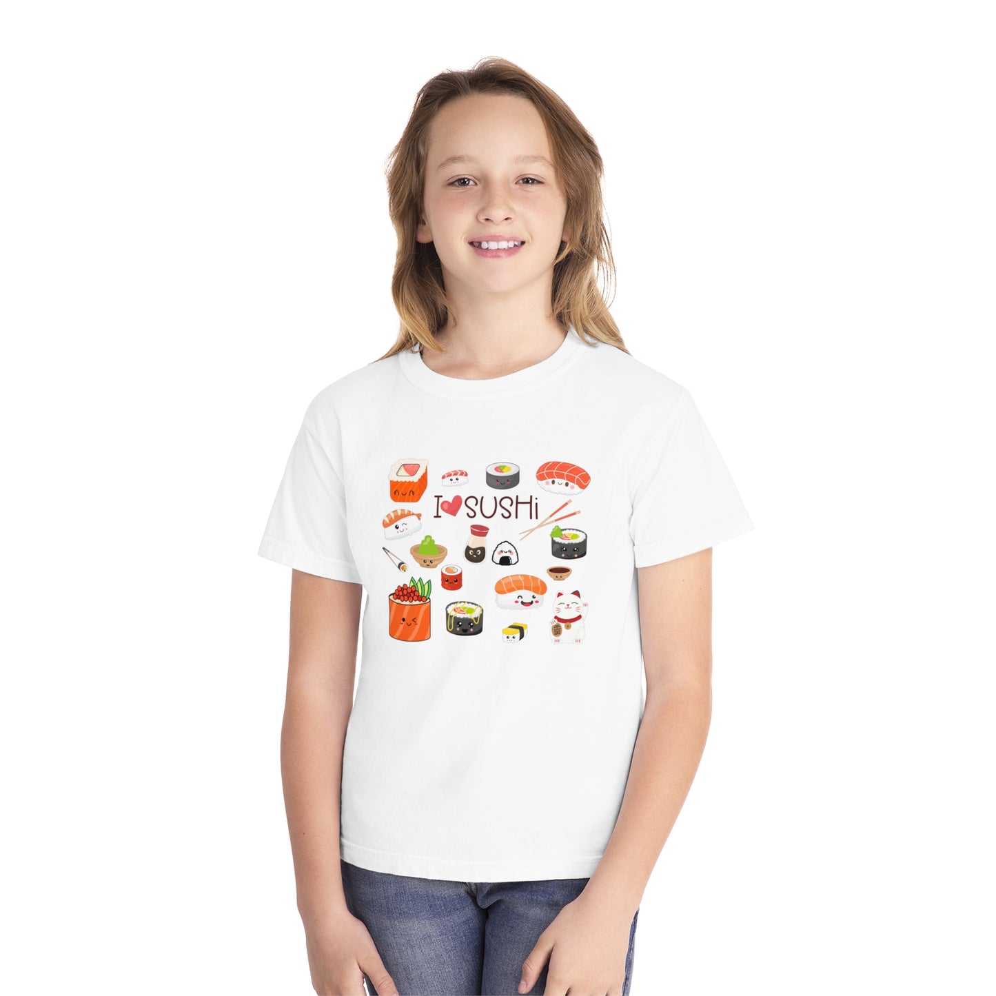 I love sushi - youth comfort colors