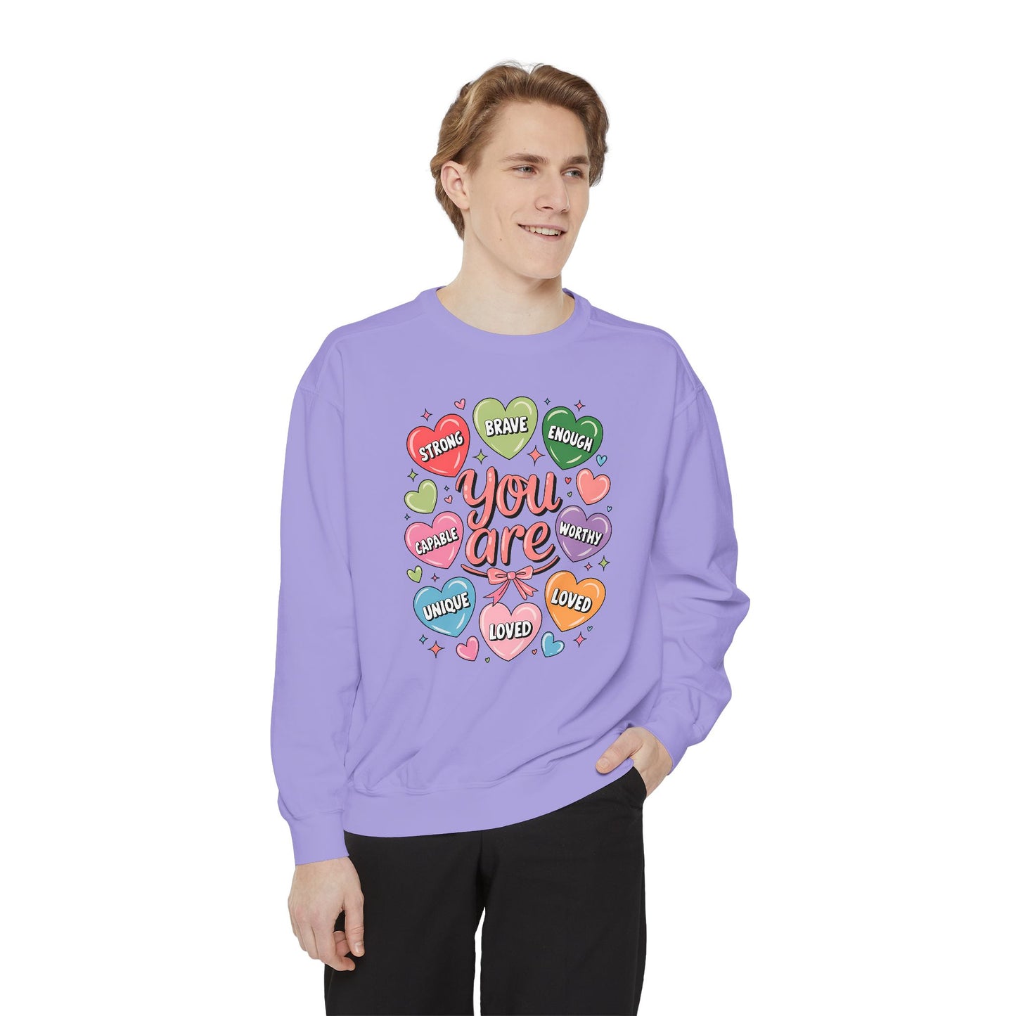 You are Loved Comfort Colors Sweater