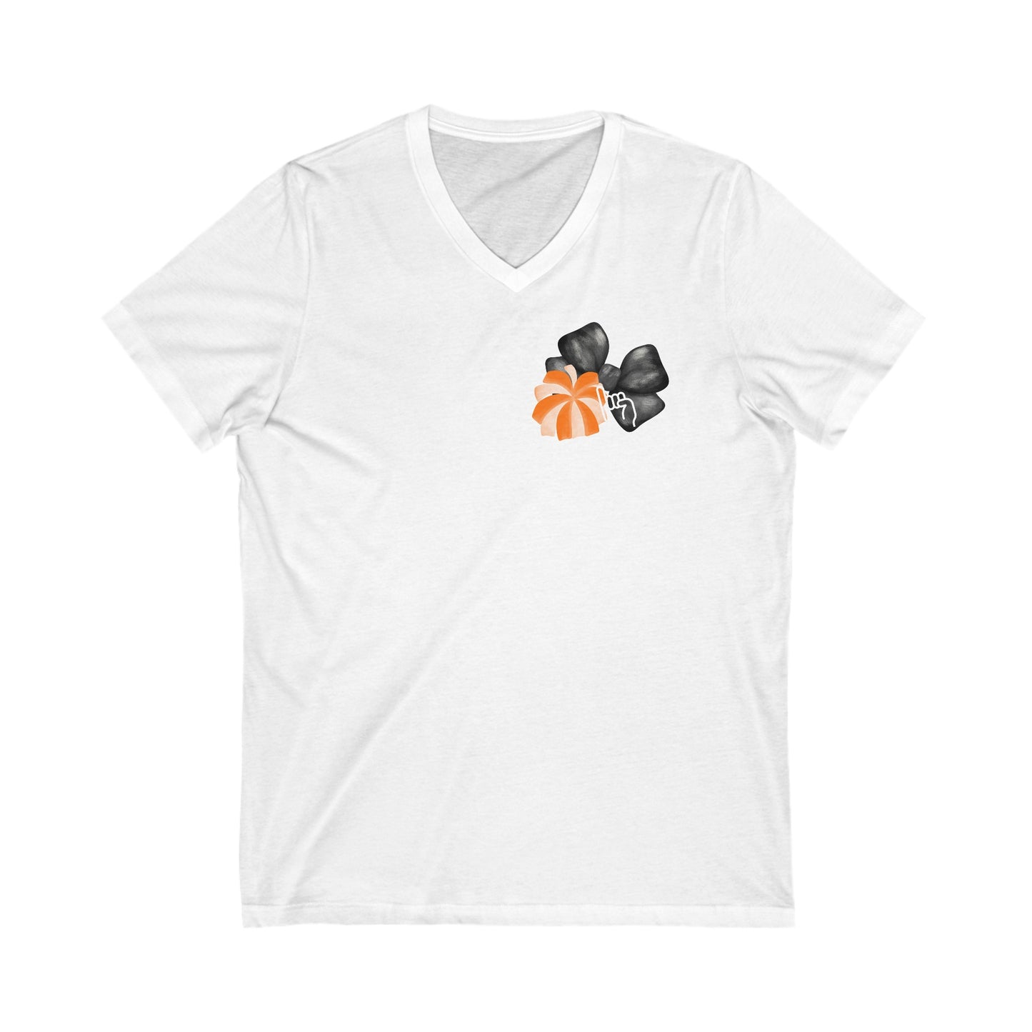Cute Cute Jackets Short Sleeve V-Neck Tee