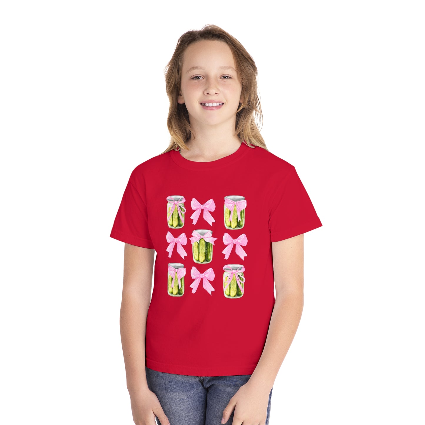 Pickles & Bows Youth Comfort Colors Tee