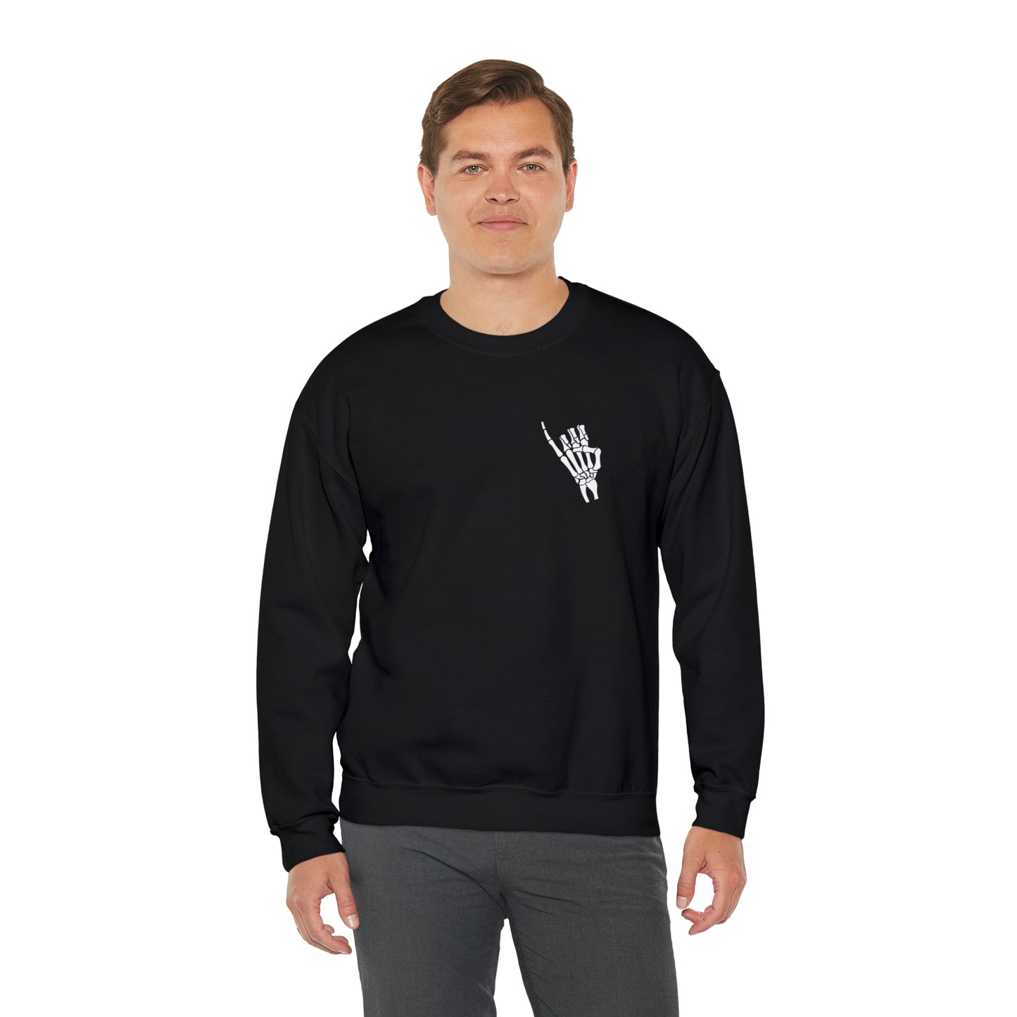 Skelly Stingers Up and Rockwall Back Sweater