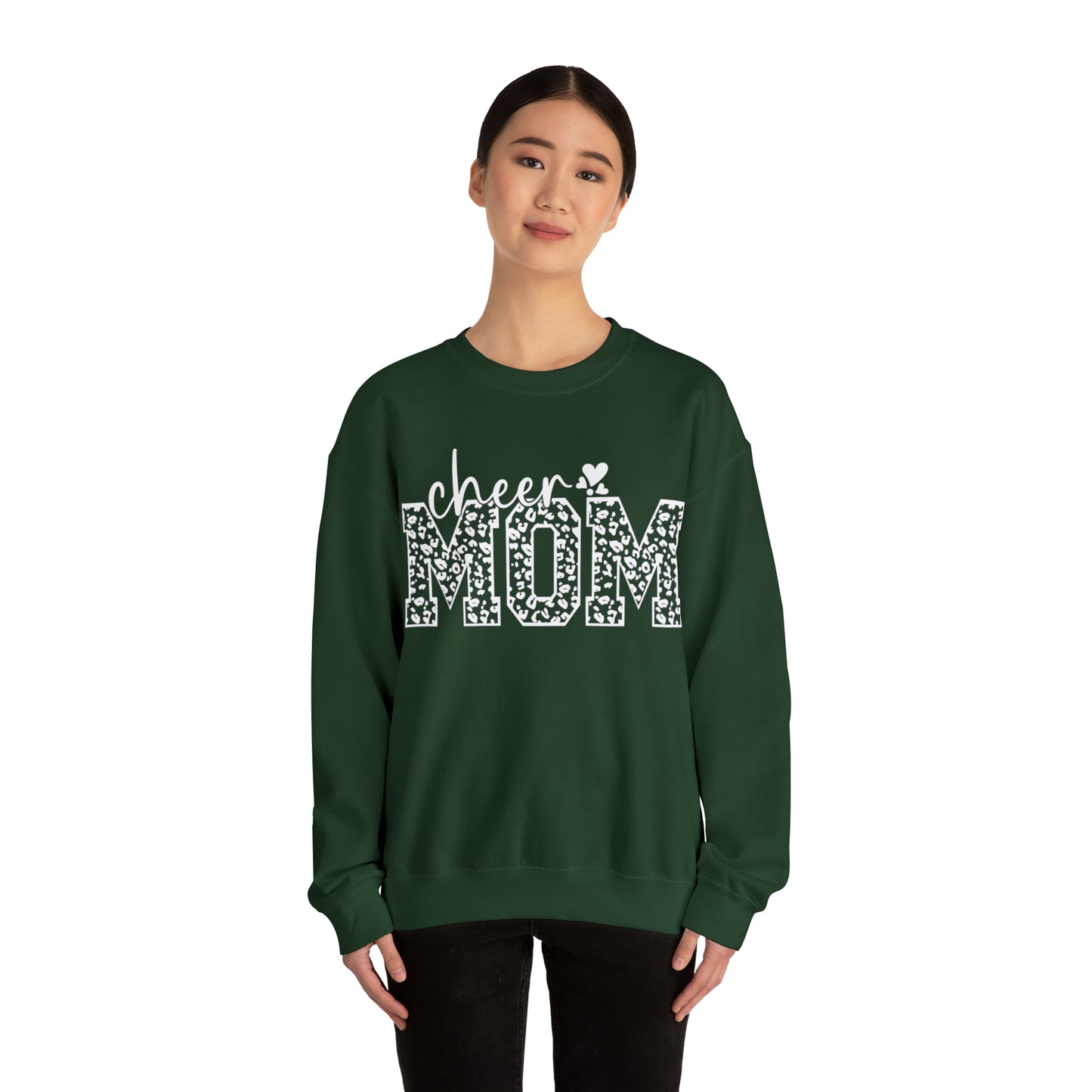 Cheetah Cheer Mom Sweater