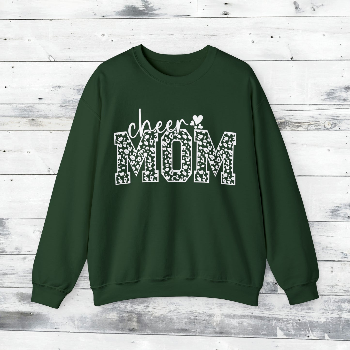 Cheetah Cheer Mom Sweater