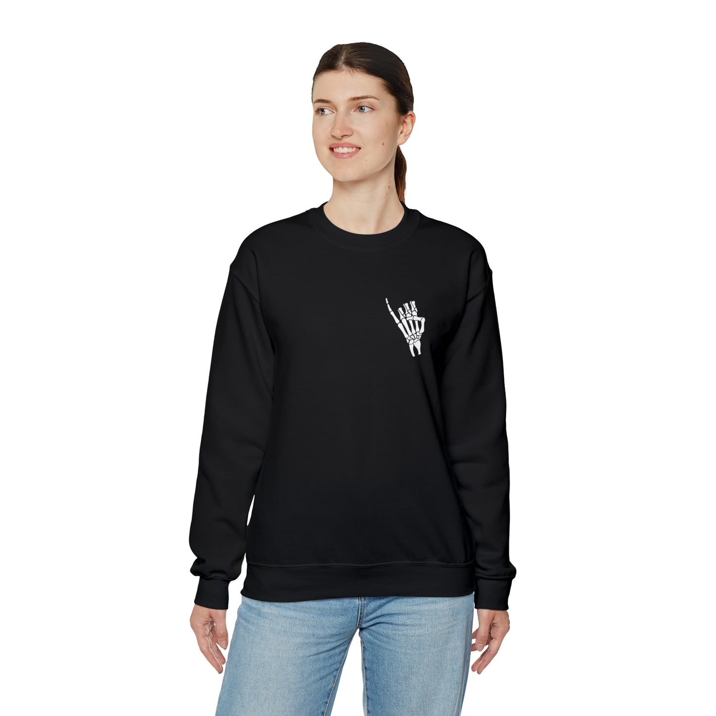 Skelly Stingers Up and Rockwall Back Sweater