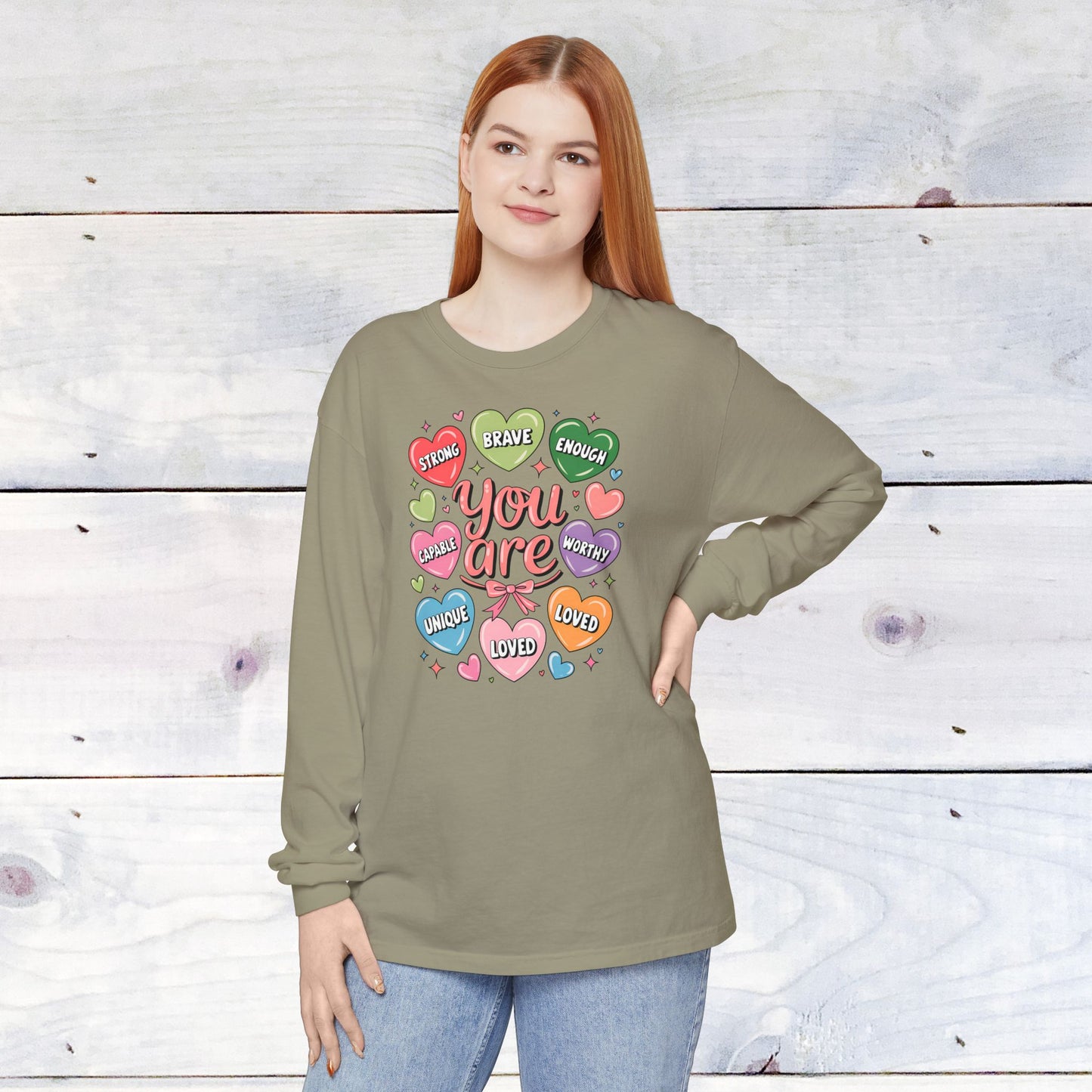 You are Loved Comfort Colors Long Sleeve T-Shirt