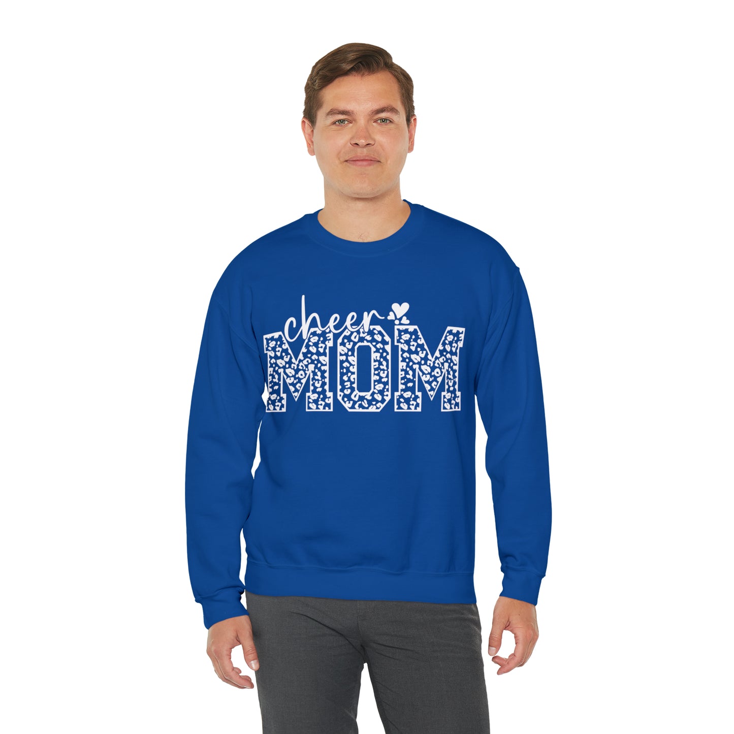 Cheetah Cheer Mom Sweater