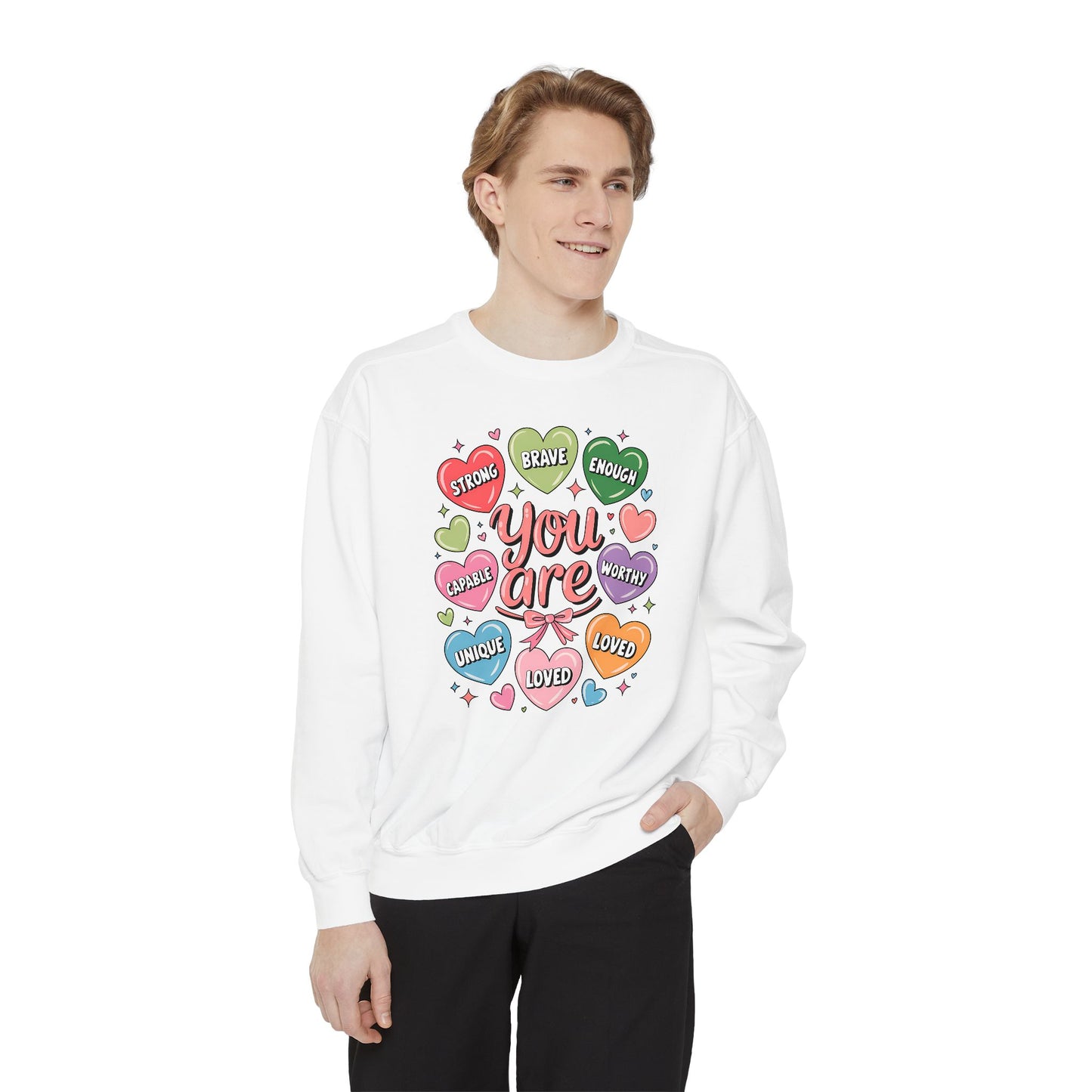 You are Loved Comfort Colors Sweater
