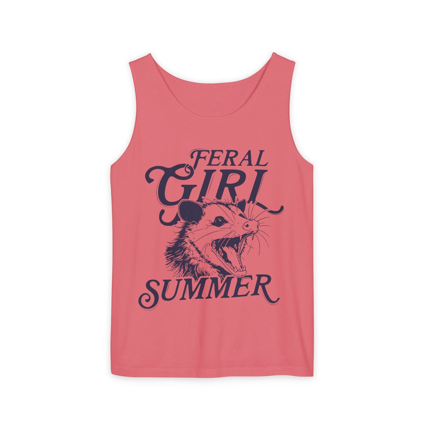 Feral Girl Summer Tank - Comfort Colors
