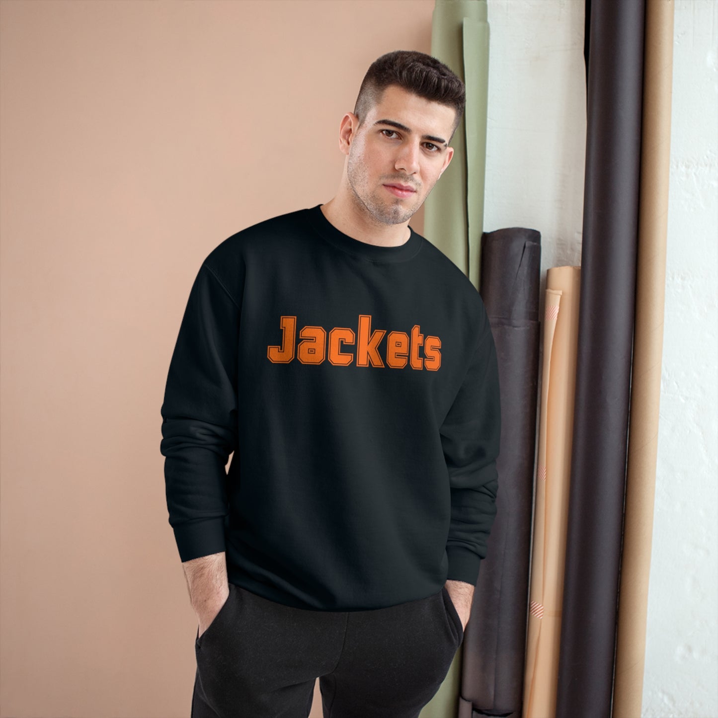 Jackets Orange Varsity Champion Sweatshirt