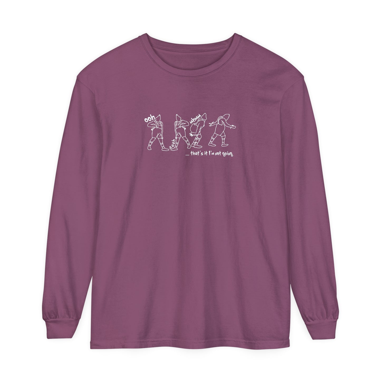 Grinch Comfort Colors Long Sleeve Shirt