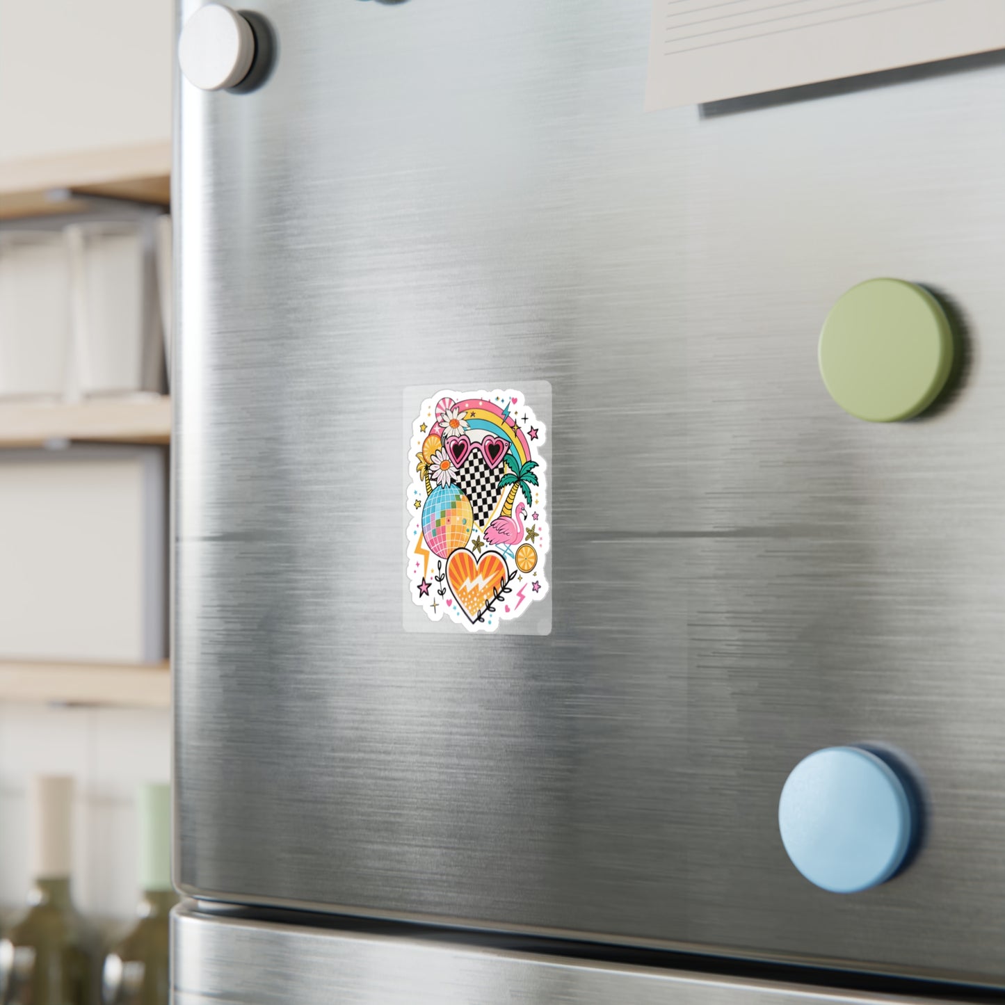 Funky Vinyl Sticker