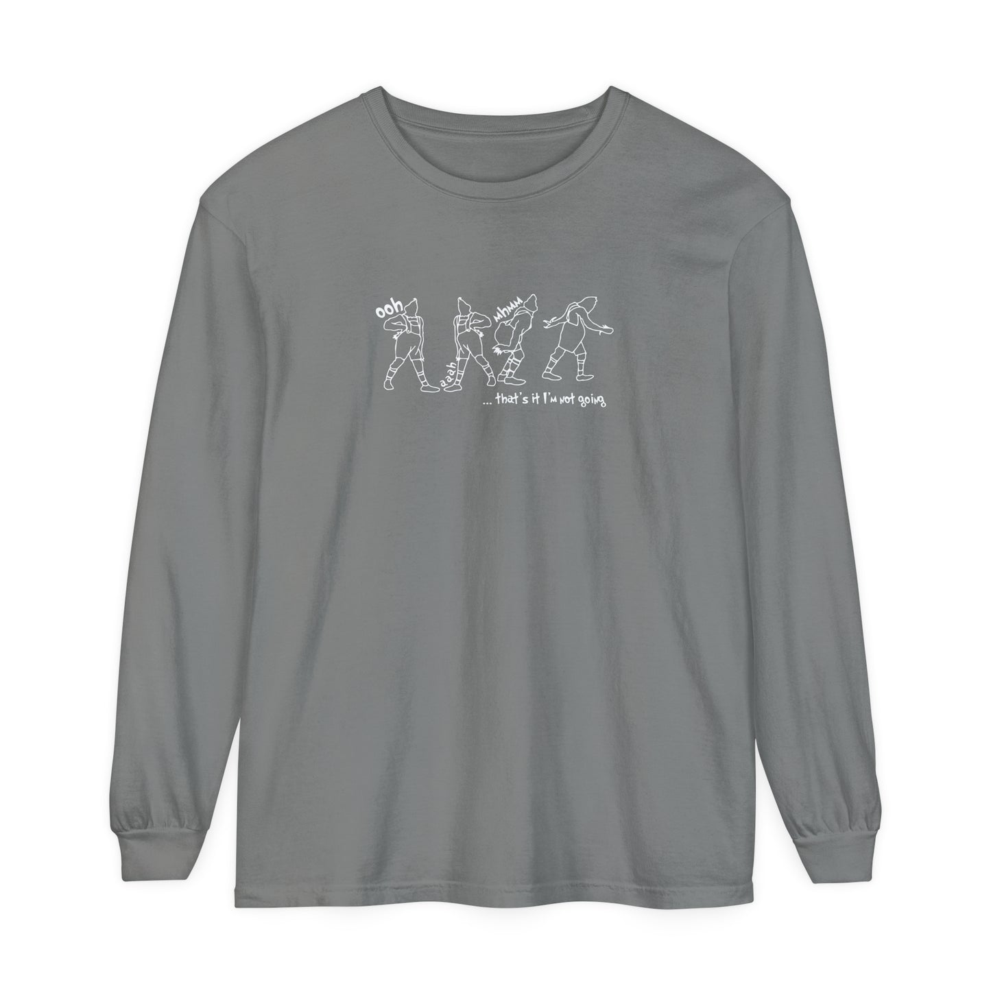 Grinch Comfort Colors Long Sleeve Shirt