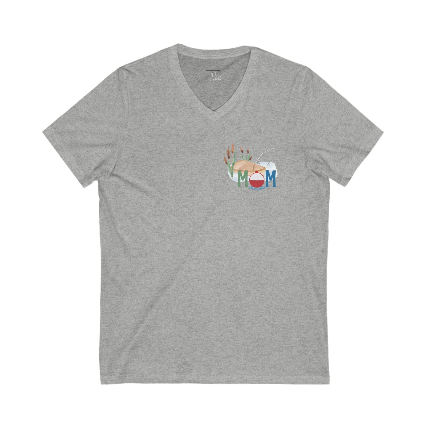 Mom First Birthday Unisex V Neck Shirt Custom Option