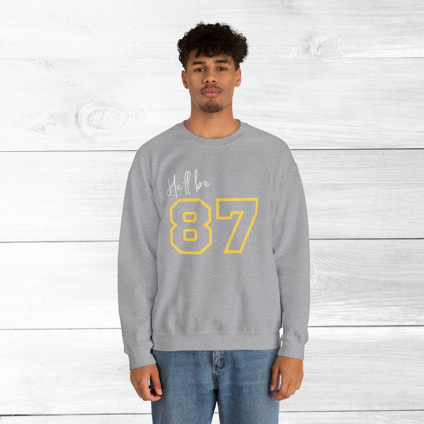 He'll be 87 .. I'll be 89 ..