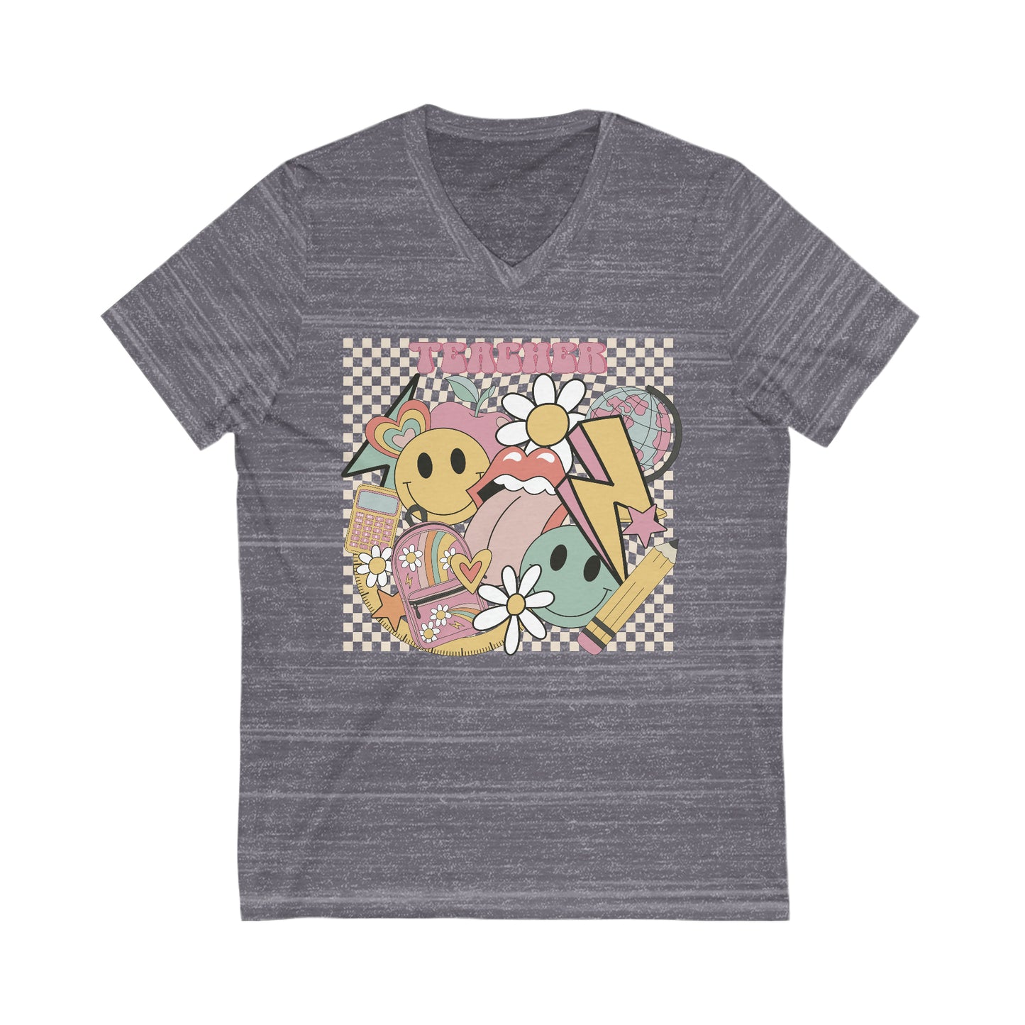 Librarian Unisex V-Neck Tee