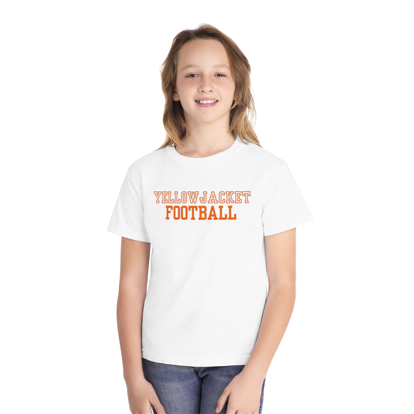 Yellowjacket Football Comfort Colors T