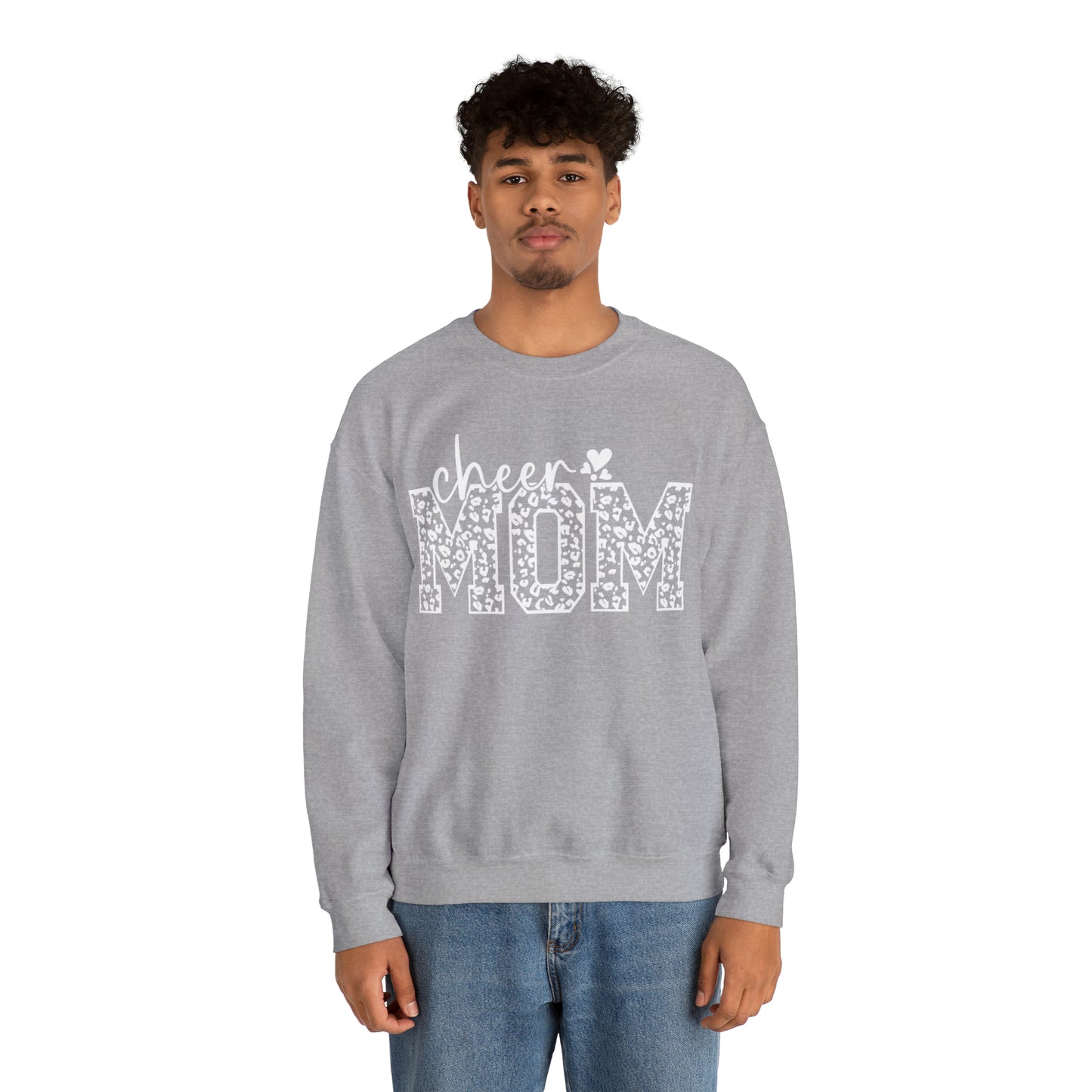 Cheetah Cheer Mom Sweater