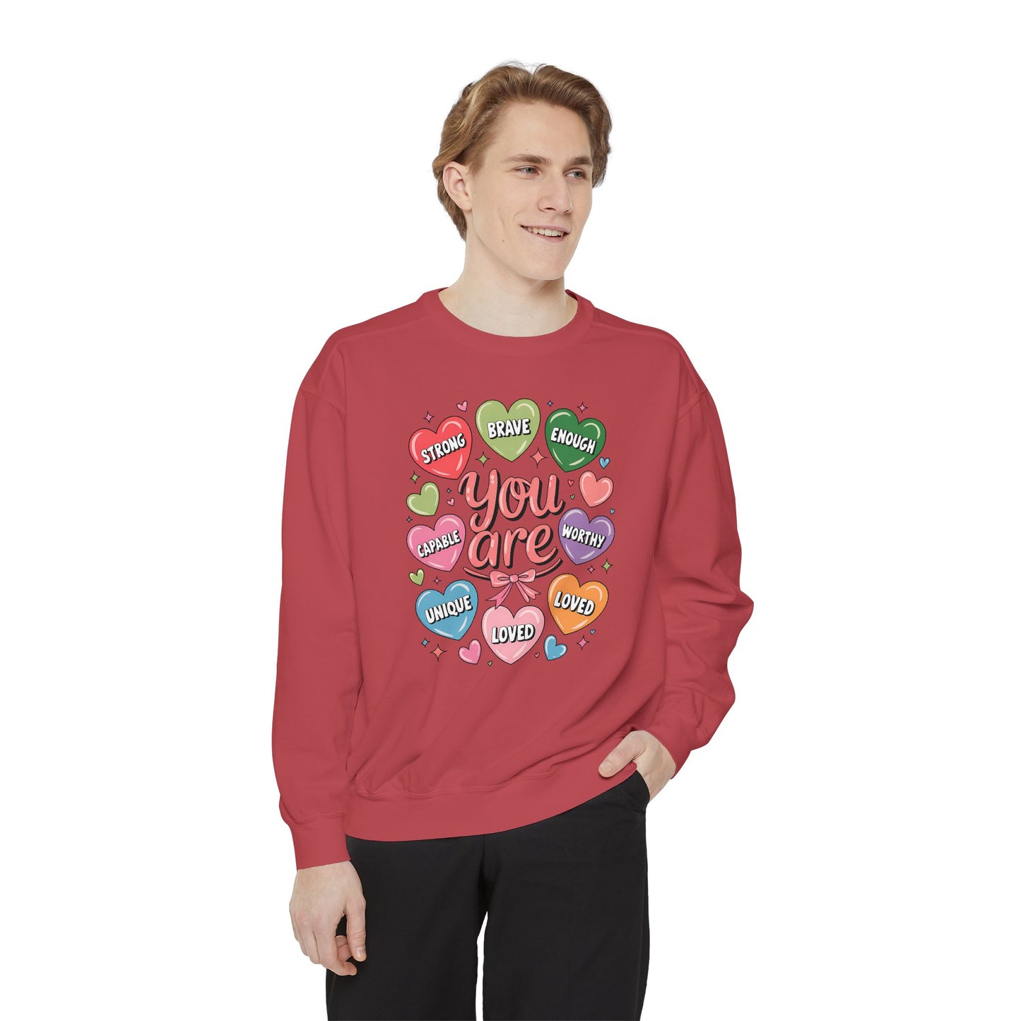 You are Loved Comfort Colors Sweater