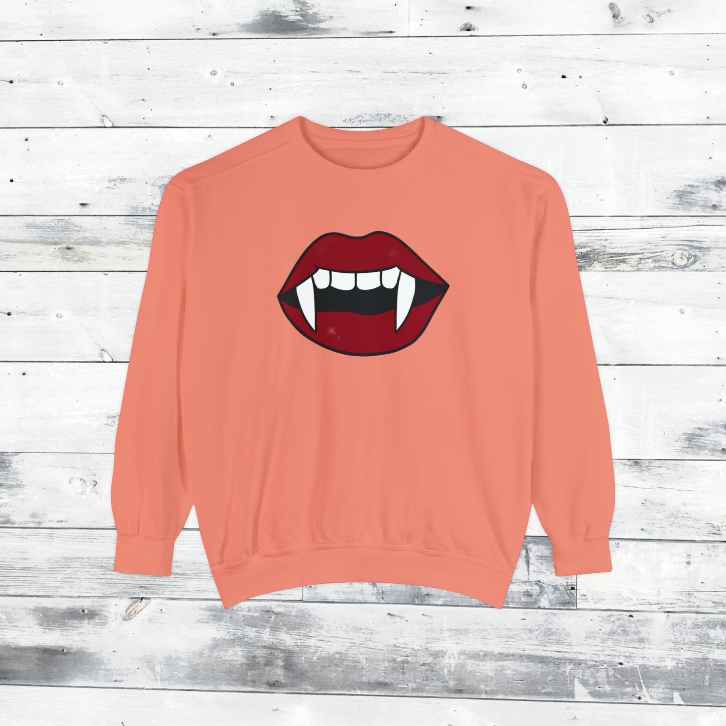 Vampire Fang Comfort Colors Sweater