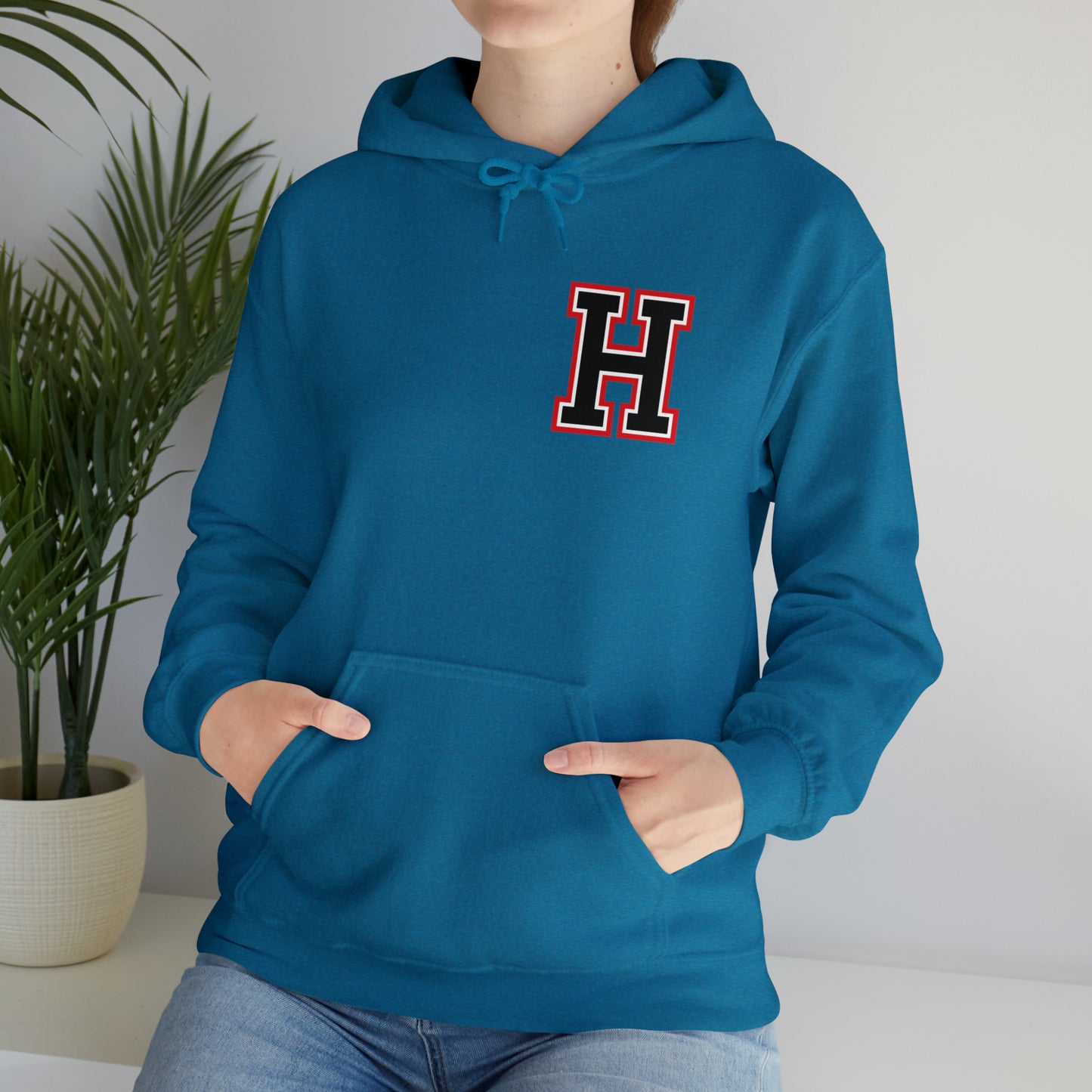 Heath Hawks - Southside Strong back Hoodie