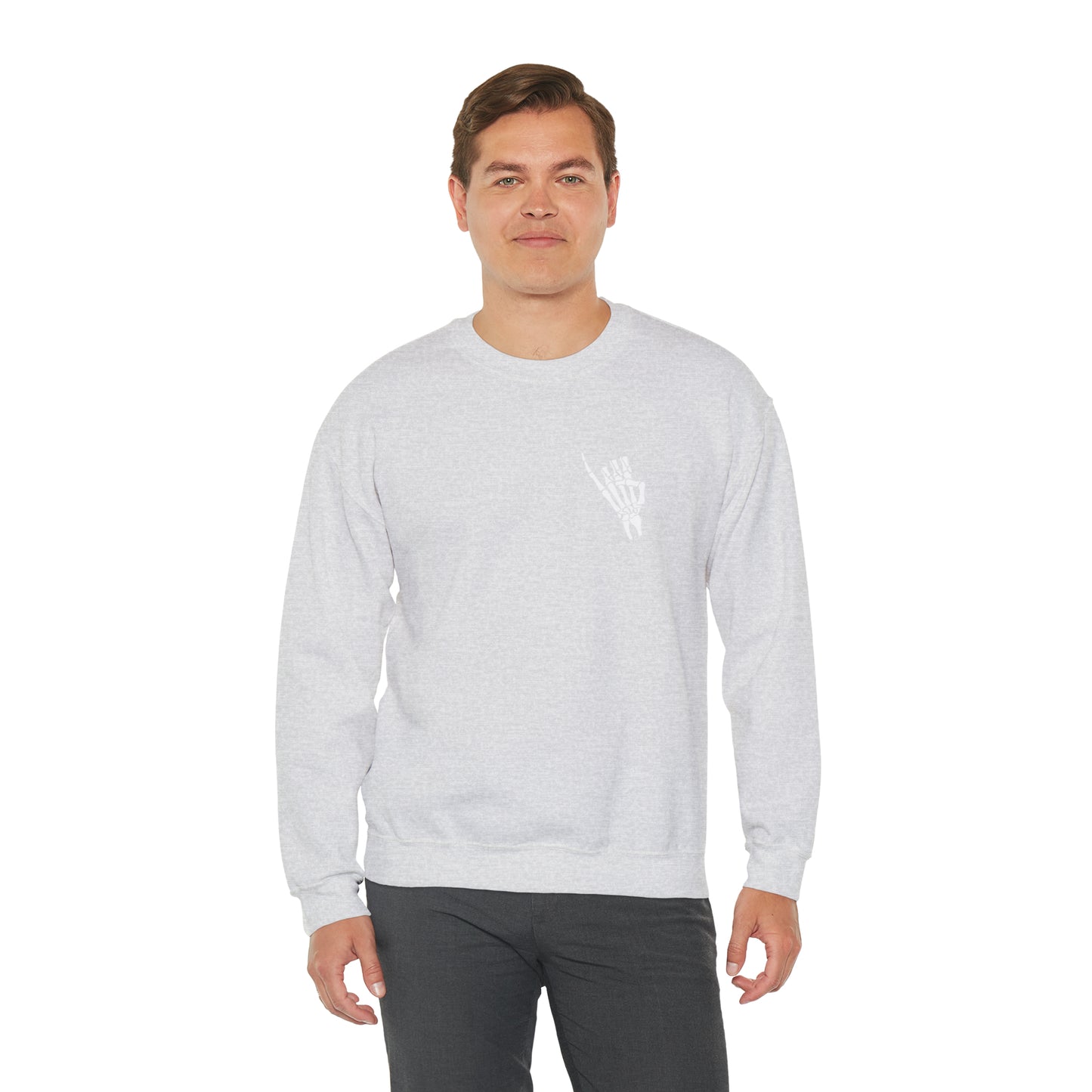 Skelly Stingers Up and Rockwall Back Sweater