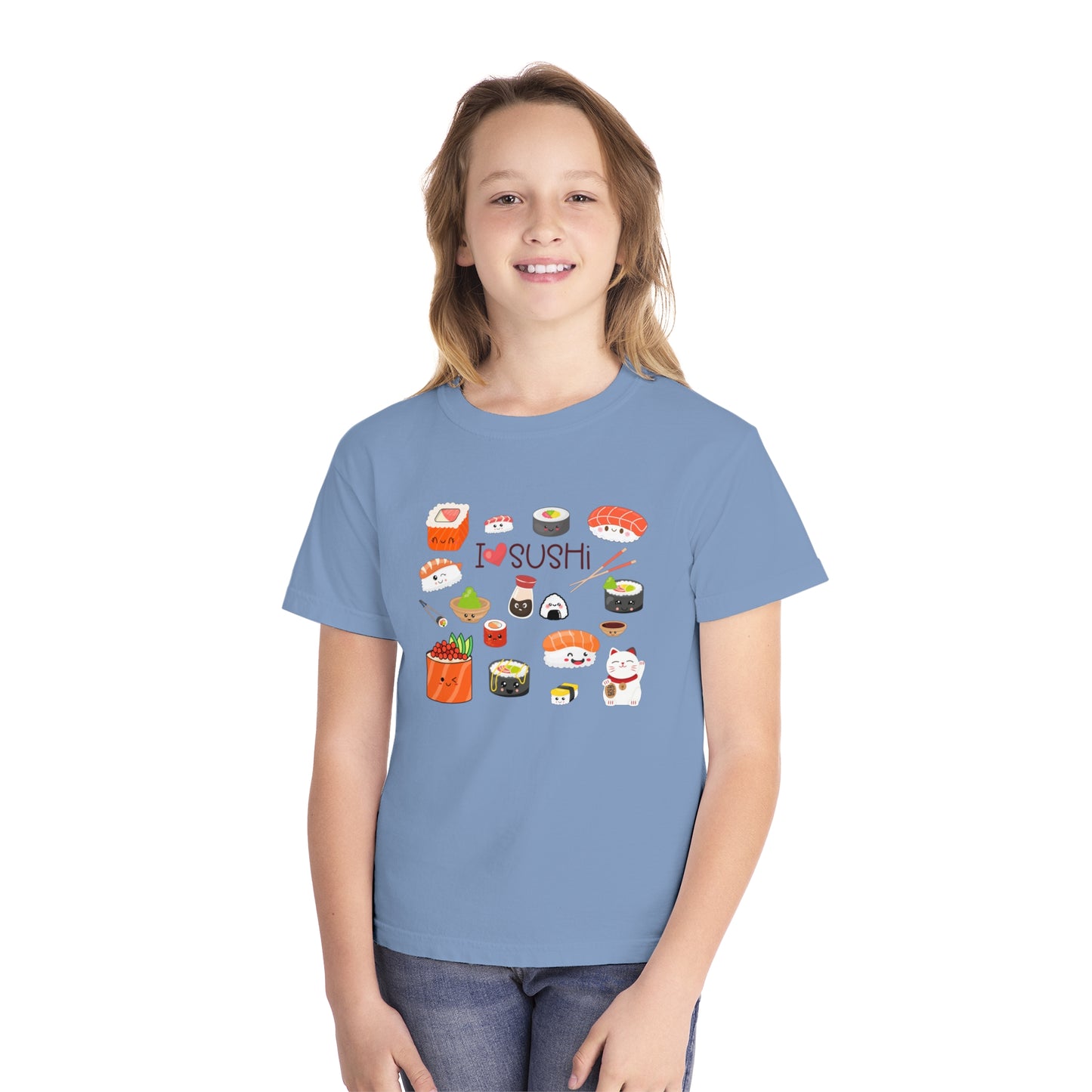 I love sushi - youth comfort colors