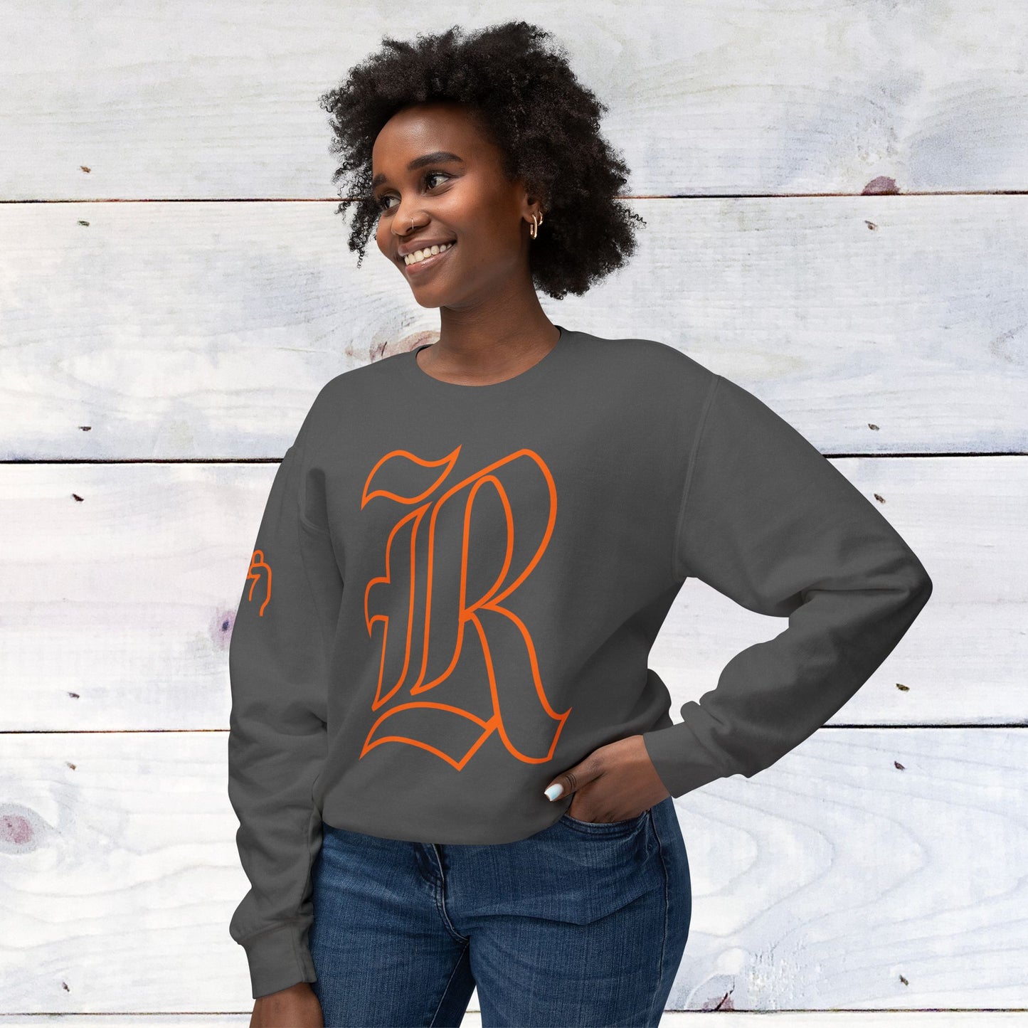 Rockwall Fun - JFND Sleeve Comfort Colors Sweater