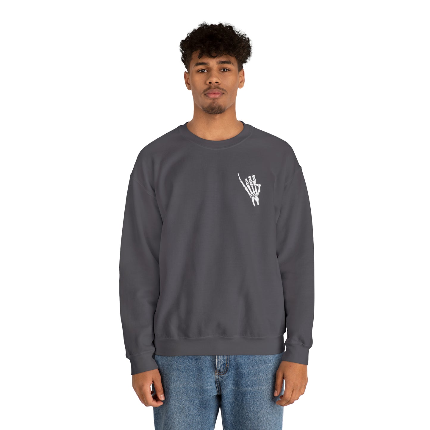 Skeleton Stingers Up - Jackets Back Sweater