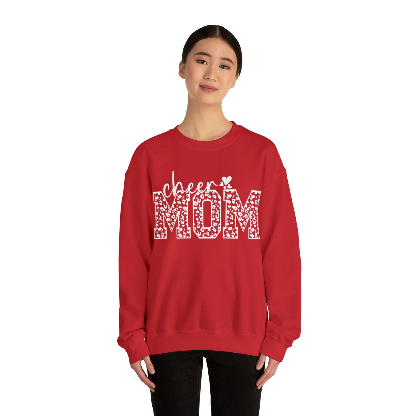 Cheetah Cheer Mom Sweater