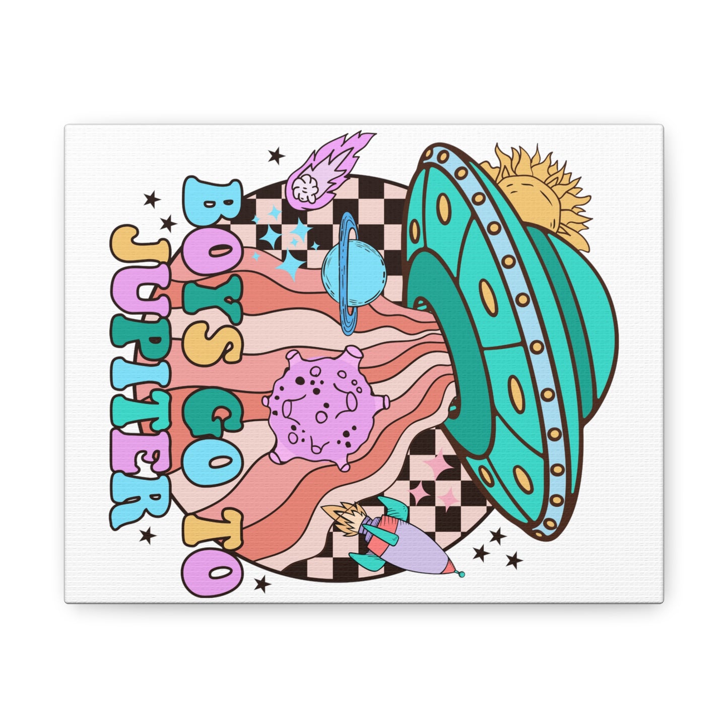 Boys Go to Jupiter - Canvas Wall Art