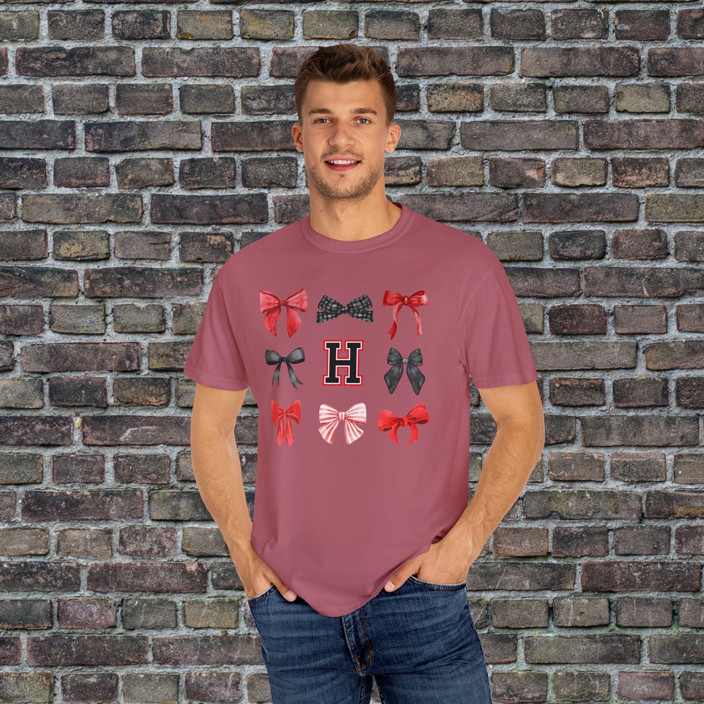 Heath Bow Comfort Colors T